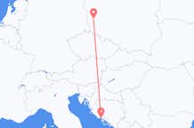 Flyreiser fra Zielona Góra, til Split