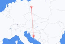 Flights from Zielona Góra to Split