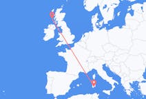 Flights from Tiree, the United Kingdom to Cagliari, Italy