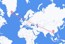 Flyrejser fra Hanoi, Vietnam til Kulusuk, Grønland