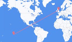 Flights from Ahe, French Polynesia to Durham, England, the United Kingdom