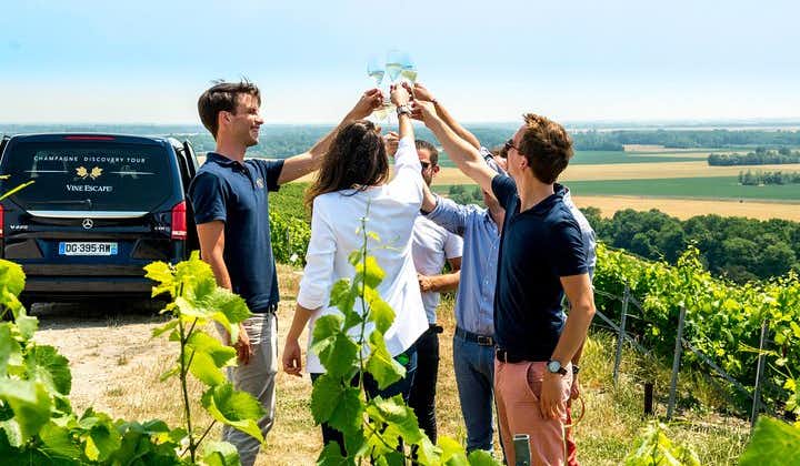 Reims: Small-Group Champagne Tour with Champagne Tastings and Lunch 