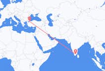 Flyrejser fra Madurai til Istanbul