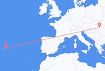 Flights from Oradea, Romania to Graciosa, Portugal