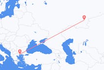 Fly fra Magnitogorsk til Kavala