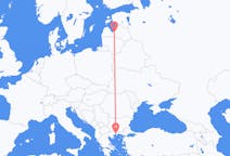 Flyrejser fra Riga til Kavala-præfekturet
