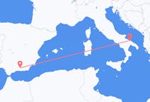 Fly fra Granada til Bari