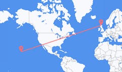 Loty z Kailua (Honolulu), Stany Zjednoczone z Inverness, Szkocja