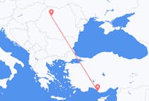 Flights from Gazipaşa in Turkey to Cluj-Napoca in Romania