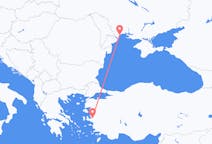 出发地 土耳其从 伊兹密尔目的地 乌克兰敖德薩的航班