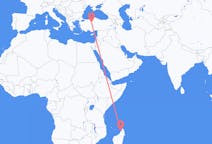 出发地 马达加斯加贝岛目的地 土耳其安卡拉的航班