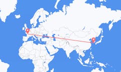 Flyrejser fra Jeju City, Sydkorea til Poitiers, Frankrig