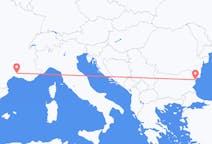 Flights from Nîmes, France to Varna, Bulgaria