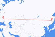Fly fra Belgorod til Khabarovsk