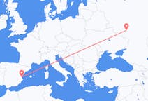Flights from Voronezh, Russia to Valencia, Spain