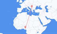 Flyg från Enugu, Nigeria till Kraljevo, Serbien