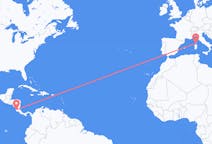 Flyreiser fra Liberia, Costa Rica til Figari, Frankrike