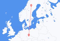 出发地 瑞典出发地 维埃尔米纳目的地 捷克布拉格的航班
