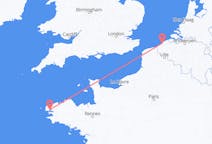 Vols depuis la ville d'Ostend vers la ville de Brest
