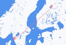 Loty z miasta Kajaani do miasta Göteborg