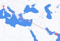 Flyrejser fra Muscat til Genova