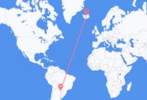 Flights from Asunción, Paraguay to Akureyri, Iceland