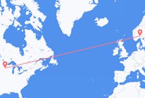 Flights from Minneapolis to Oslo