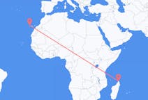 马达加斯加出发地 安齊拉納納飞往马达加斯加目的地 拉帕尔马的航班