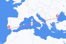 Flights from Faro District to Varna