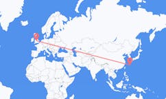 Flights from Yoron, Japan to Birmingham, England