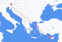 Flights from Ljubljana, Slovenia to Paphos, Cyprus