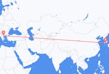 Flights from Yeosu, South Korea to Thessaloniki, Greece