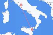 Flug frá Catania, Ítalíu til Rómar, Ítalíu