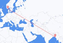 Flights from Cox's Bazar, Bangladesh to Kristiansand, Norway