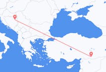 来自波斯尼亚和黑塞哥维那出发地 图兹拉目的地 土耳其Sanliurfa的航班