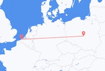 Flights from Łódź, Poland to Ostend, Belgium