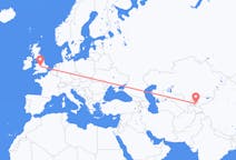 Flights from Fergana, Uzbekistan to Birmingham, England