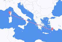 Flights from Ajaccio to Rhodes