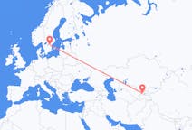 Flights from Khujand, Tajikistan to Linköping, Sweden