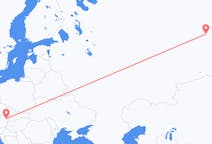 Fly fra Khanty-Mansiysk til Vienna