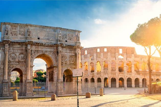 Tickets und Transfer für Kolosseum und Katakomben im Untergrund von Rom