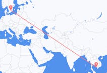 Flights from Phú Quốc, Vietnam to Växjö, Sweden