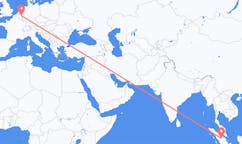 Flights from Pekanbaru, Indonesia to Maastricht, the Netherlands