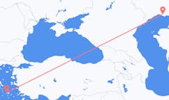 Flyreiser fra Atyrau, Kasakhstan til Paros, Hellas