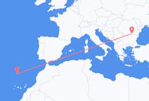出发地 葡萄牙丰沙尔目的地 罗马尼亚布加勒斯特的航班