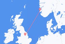 Flyg från Doncaster, England till Haugesund, Norge