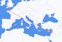 Flyrejser fra Damaskus til Rennes
