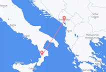 Flyg från Podgorica, Montenegro till Lamezia Terme, Italien