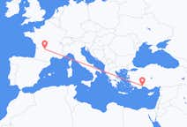 Loty z Brive-la-gaillarde we Francji do Antalyi w Turcji