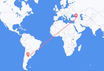 Flights from Santa Rosa, Argentina to Erzincan, Turkey